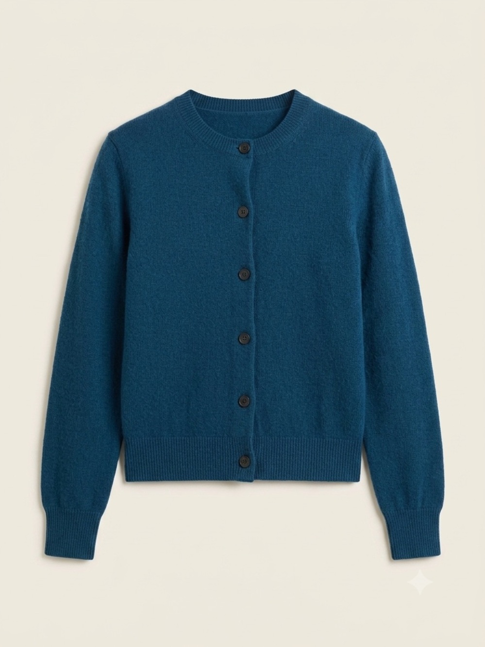 NWT Aritzia Wilfred Essential Wool Cashmere London Cardigan Nocturnal Blue XS